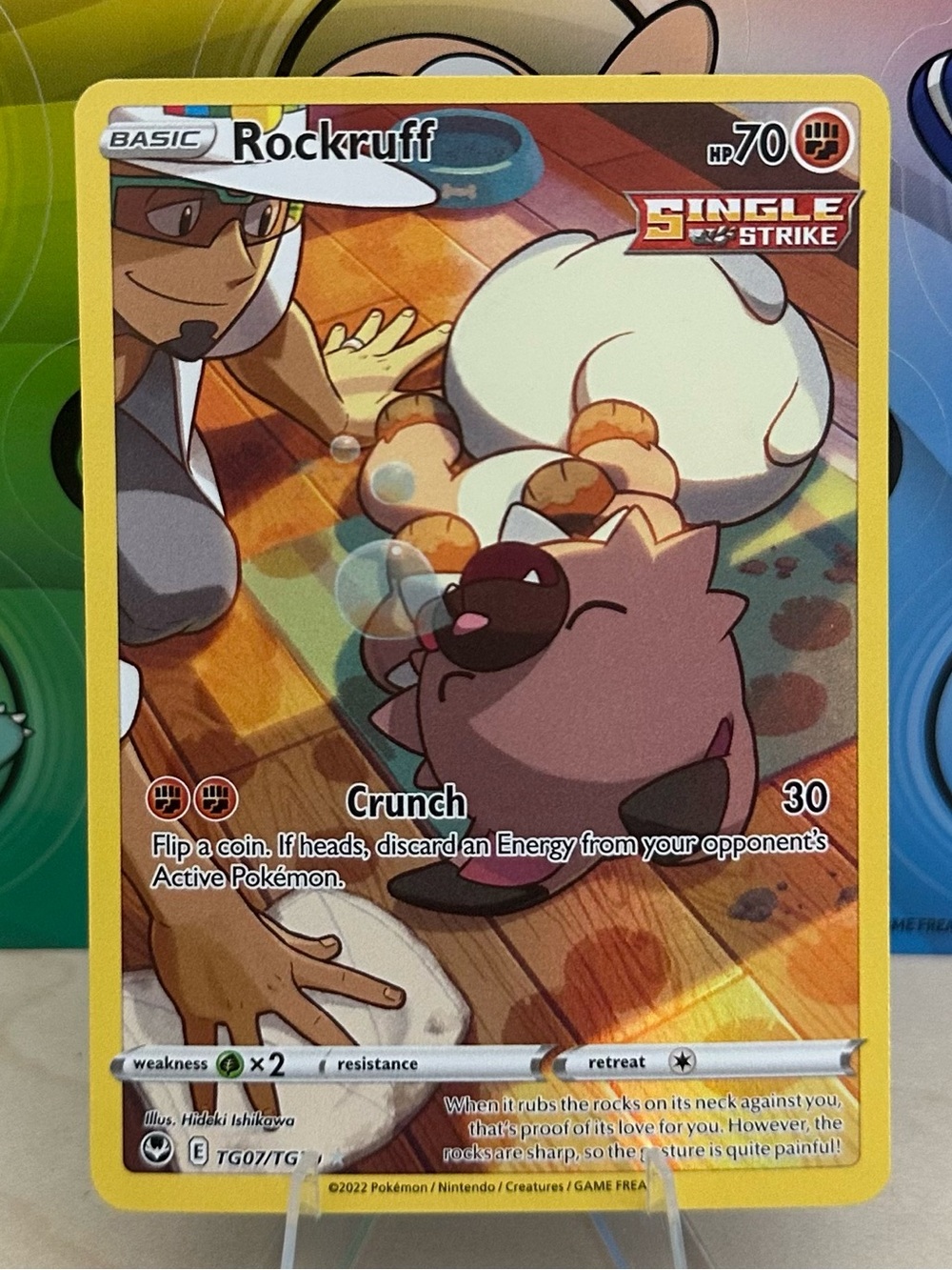 Pokémon TCG Rockruff SWSH12: Silver Tempest Trainer Gallery (SWSH12: TG) Mint/NM